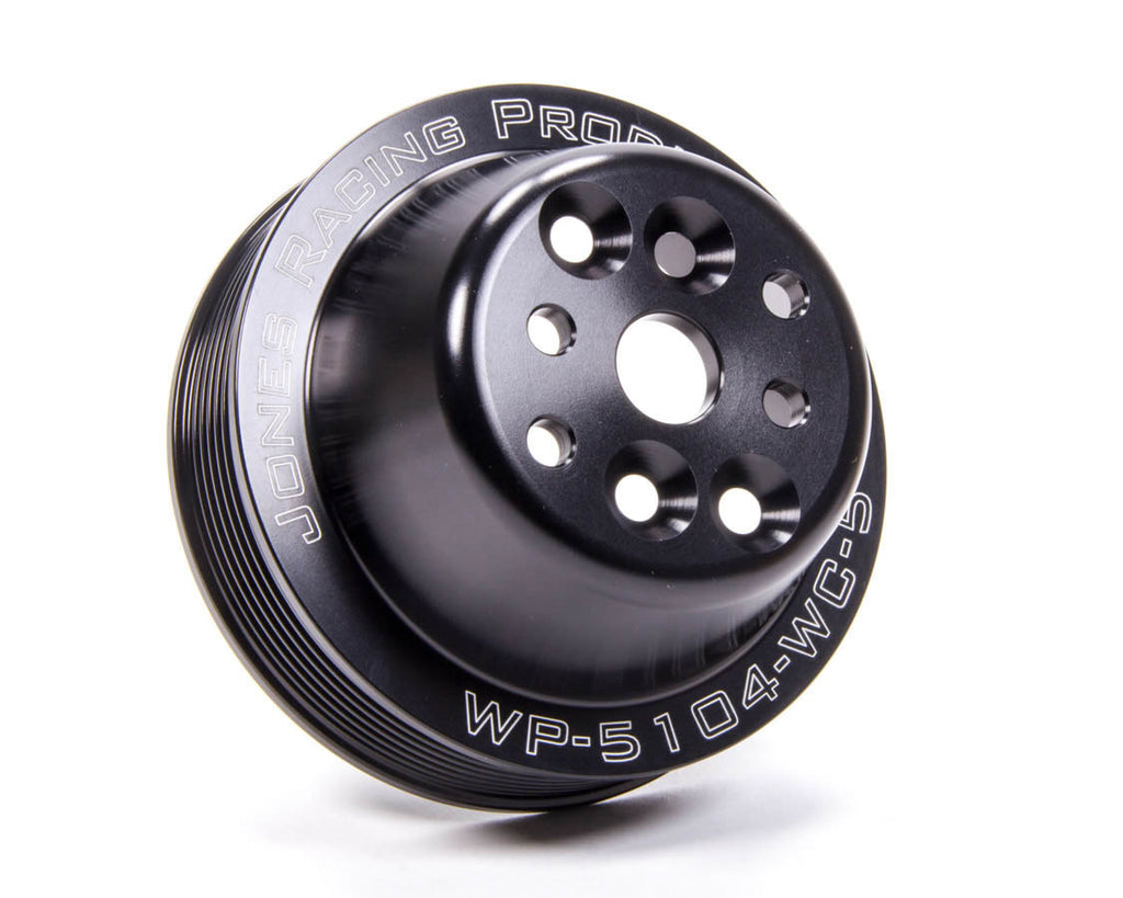 JONES RACING PRODUCTS WP-5104-WC-5 - Water Pump Pulley Serpentine 5in image