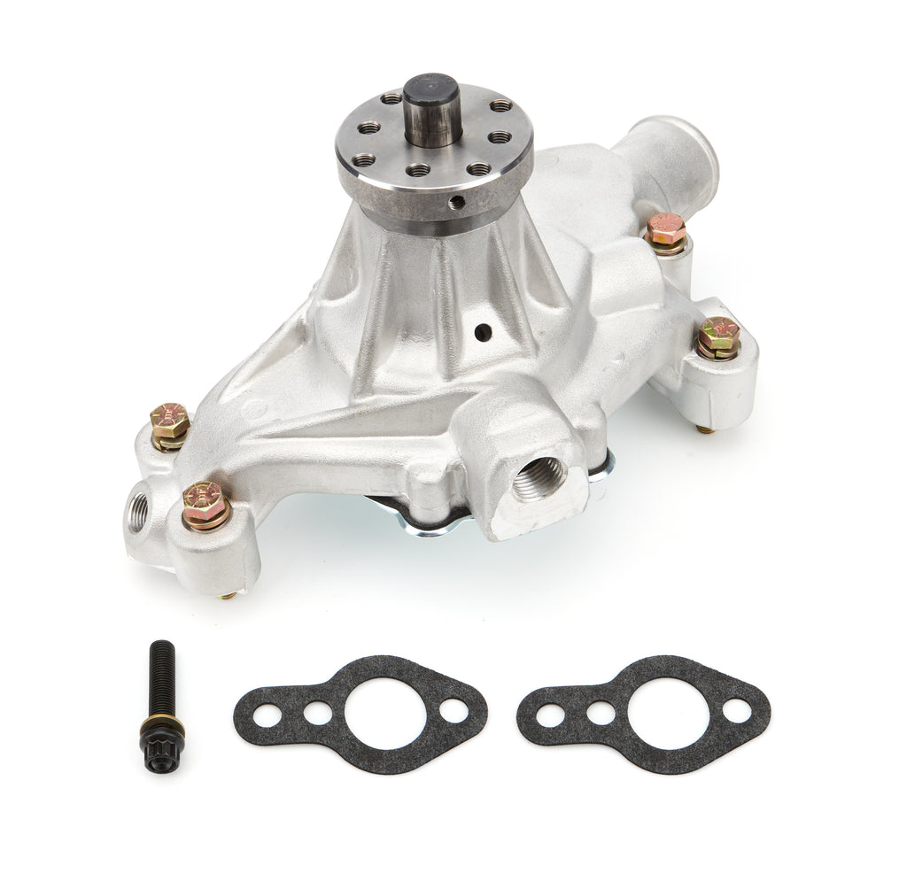 JONES RACING PRODUCTS WP-9104-SBC-AL2 - Water Pump SBC w. 3/8 Aux. Ports & Cam Stop image