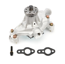 Load image into Gallery viewer, JONES RACING PRODUCTS WP-9104-SBC-AL2 - Water Pump SBC w. 3/8 Aux. Ports &amp; Cam Stop image