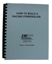 Load image into Gallery viewer, J-W PERFORMANCE 92077 - How To Build Racing P/G Trans Book image