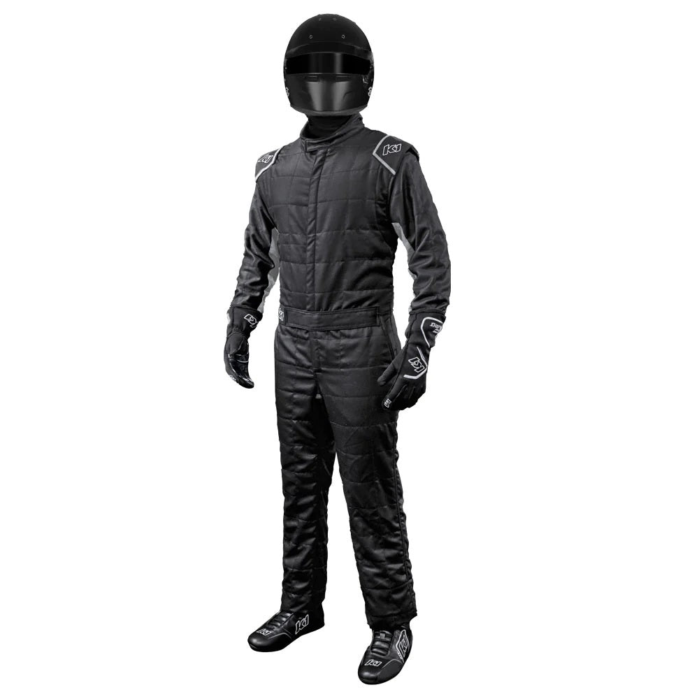K1 RACEGEAR 20-OTL-NG-XL - Suit Outlaw X-Large Black / Gray SFI 3.2A/5 image