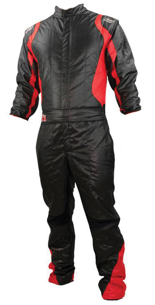 K1 RACEGEAR 20-PR2-NR-L - Suit Precision II Black / Red Large image