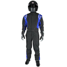 Load image into Gallery viewer, K1 RACEGEAR 20-PRY-NB-3XS - Suit Precision II 3X- Small Black/Blue image