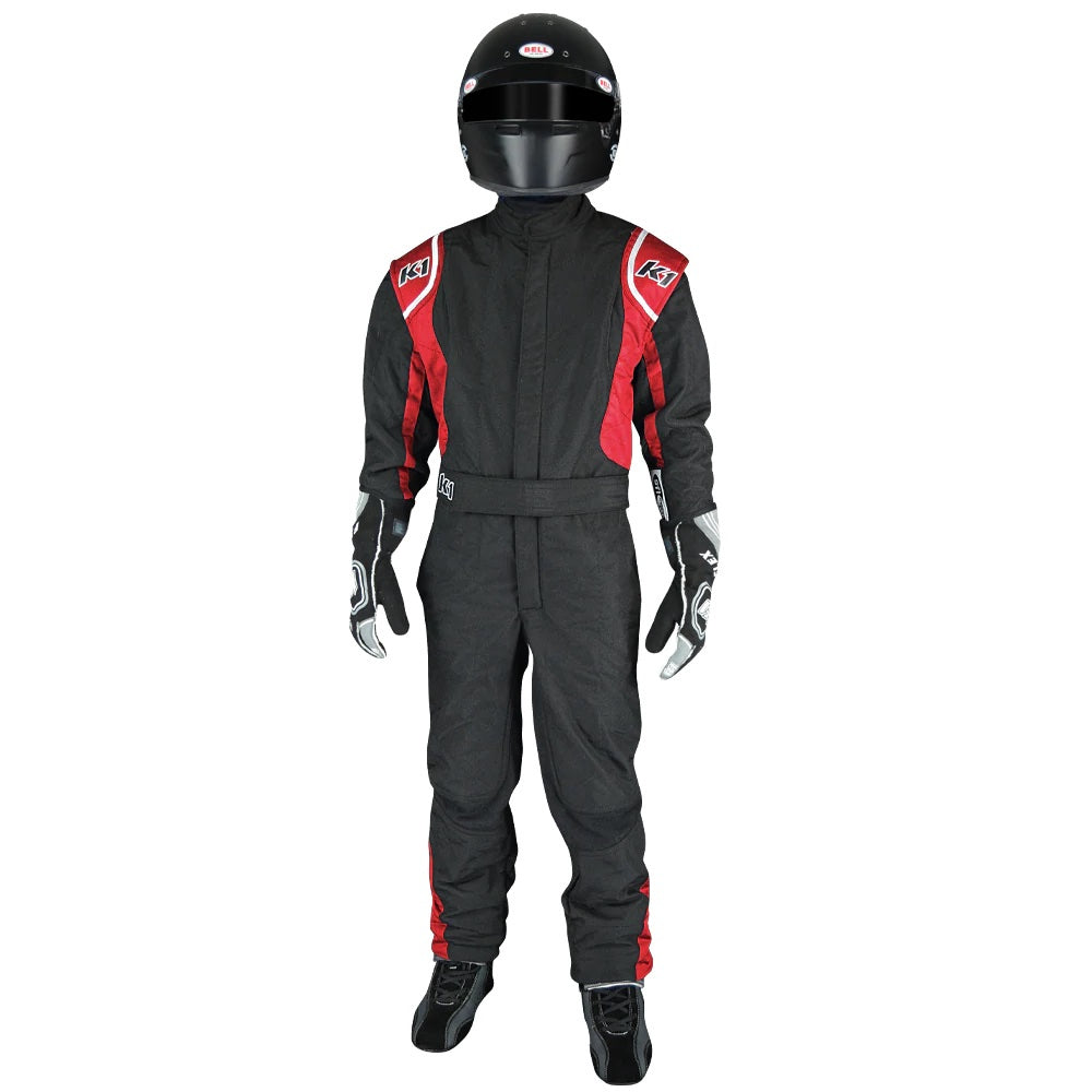 K1 RACEGEAR 20-PRY-NR-2XS - Suit Precision II 2X- Small Black/Red image