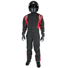 Load image into Gallery viewer, K1 RACEGEAR 20-PRY-NR-XS - Suit Precision II X- Small Black/Red image