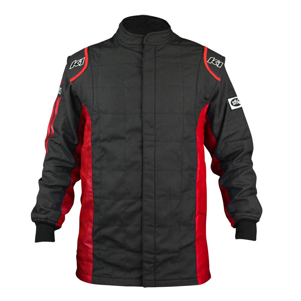 K1 RACEGEAR 21-SPT-NR-XL - Jacket Sportsman Black / Red X-Large image
