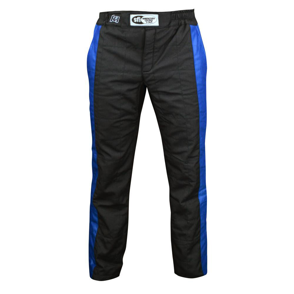 K1 RACEGEAR 22-SPT-NB-L - Pant Sportsman Black / Blue Large image