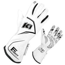 Load image into Gallery viewer, K1 RACEGEAR 23-FLT-WG-2XL - Gloves Flight XX-Large White image