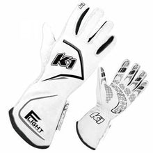 Load image into Gallery viewer, K1 RACEGEAR 23-FLT-WG-XXL - Gloves Flight XX-Large White image