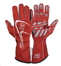 Load image into Gallery viewer, K1 RACEGEAR 23-TR1-R-XL - Glove Track1 Red X-Large SFI 5 image