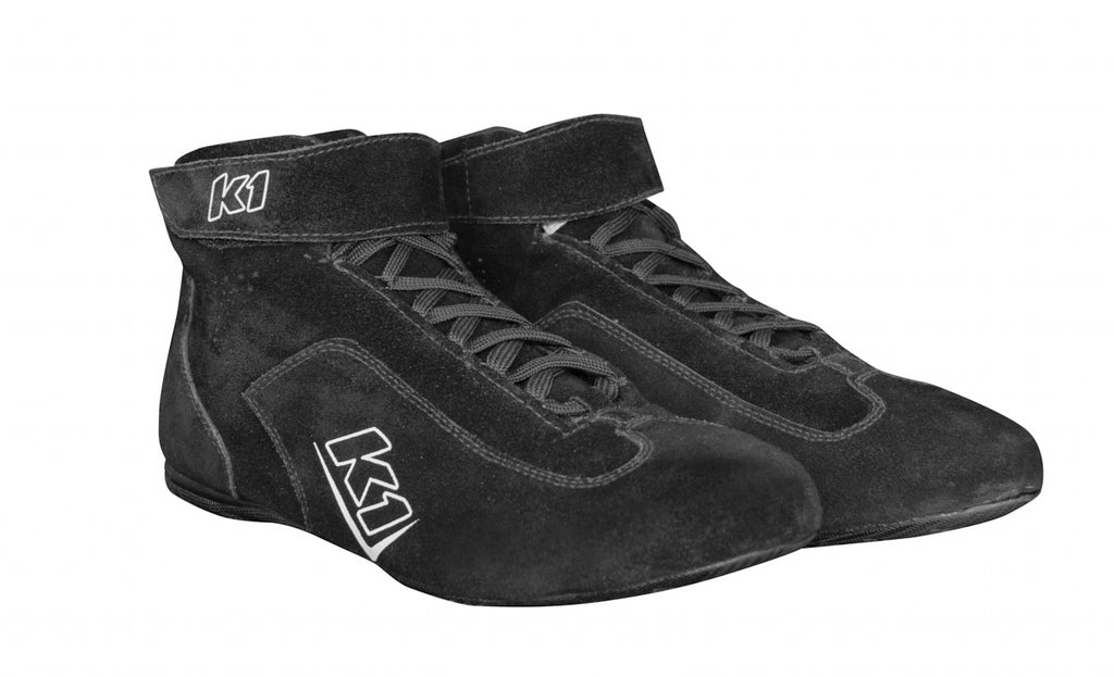 K1 RACEGEAR 24-CHL-N-75 - Shoes Challenger Black Size 7.5 SFI 3.3/5 image