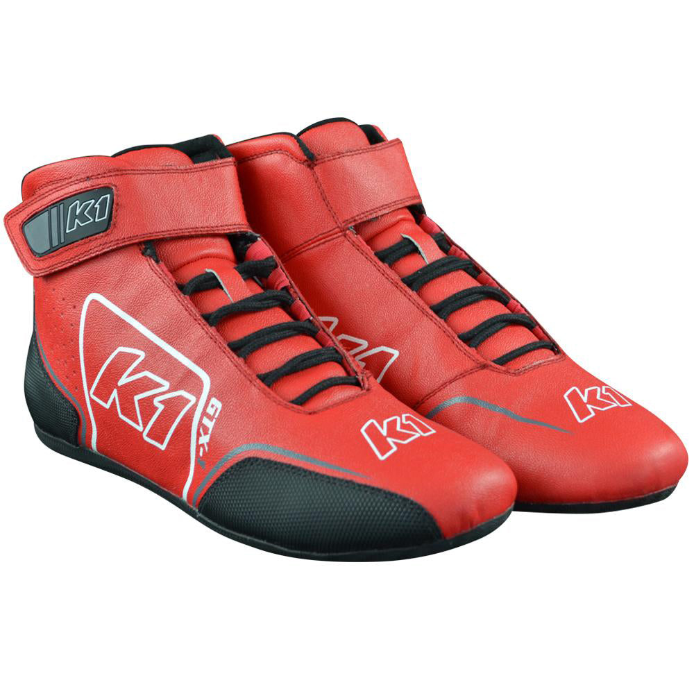 K1 RACEGEAR 24-GTX-R-10 - Shoe GTX-1 Red / Grey Size 10 image