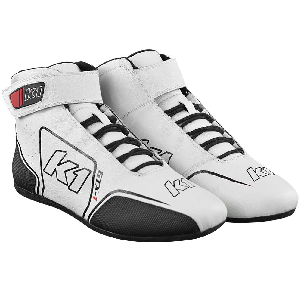 K1 RACEGEAR 24-GTX-W-14 - Shoe GTX-1 White / Black Size 14 image
