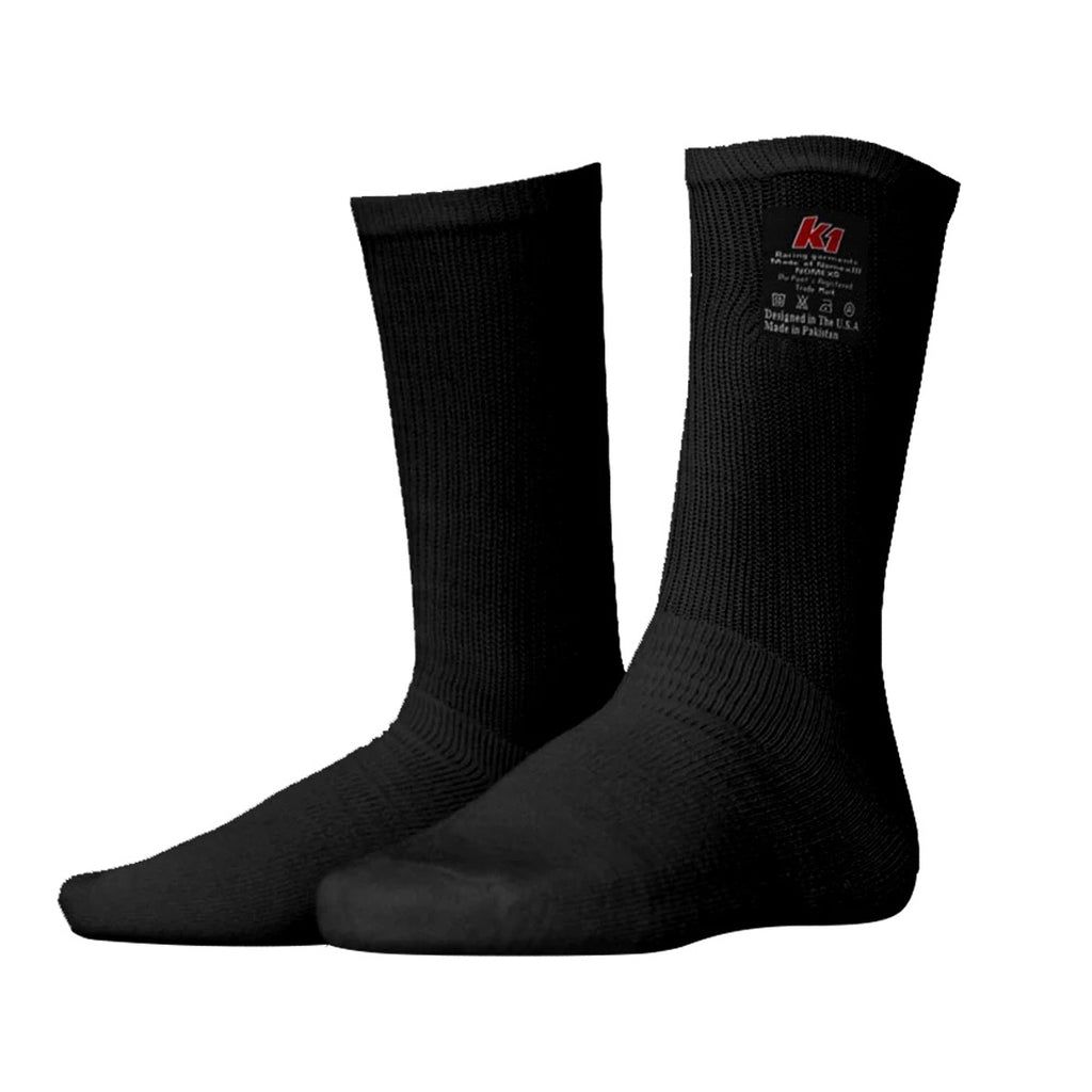 K1 RACEGEAR 26-NSO-N-Y - Socks Nomex K1 Black Youth image
