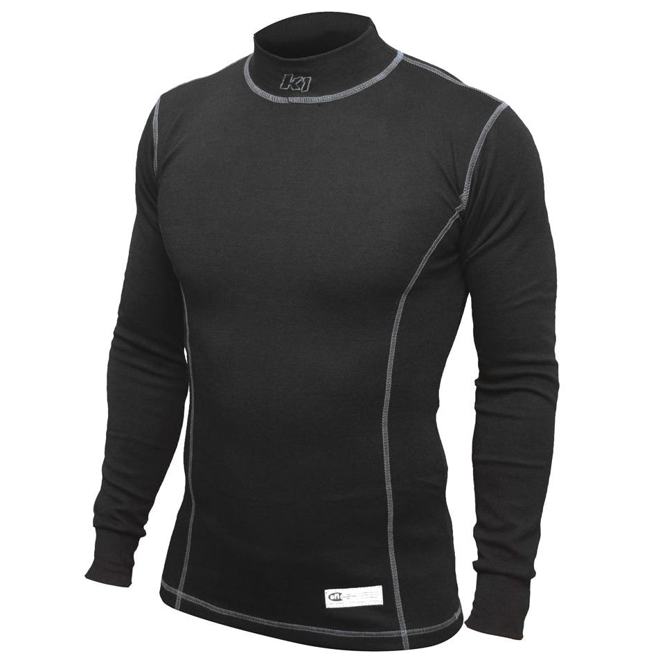 K1 RACEGEAR 26-PLS-N-3XS - Undershirt Precision Black 3X-Small image