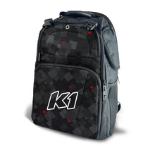 Load image into Gallery viewer, K1 RACEGEAR 33-QUE-NR - Backpack Quest Lifestyle Black  Red  Grey image