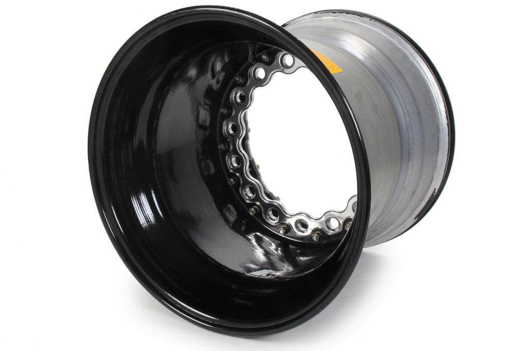 KEIZER ALUMINUM WHEELS, INC. W15145IBLB - 15x14 5in BS Wide 5 Blk Inner B/L Modular image