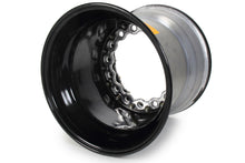 Load image into Gallery viewer, KEIZER ALUMINUM WHEELS, INC. W15145IBLB - 15x14 5in BS Wide 5 Blk Inner B/L Modular image