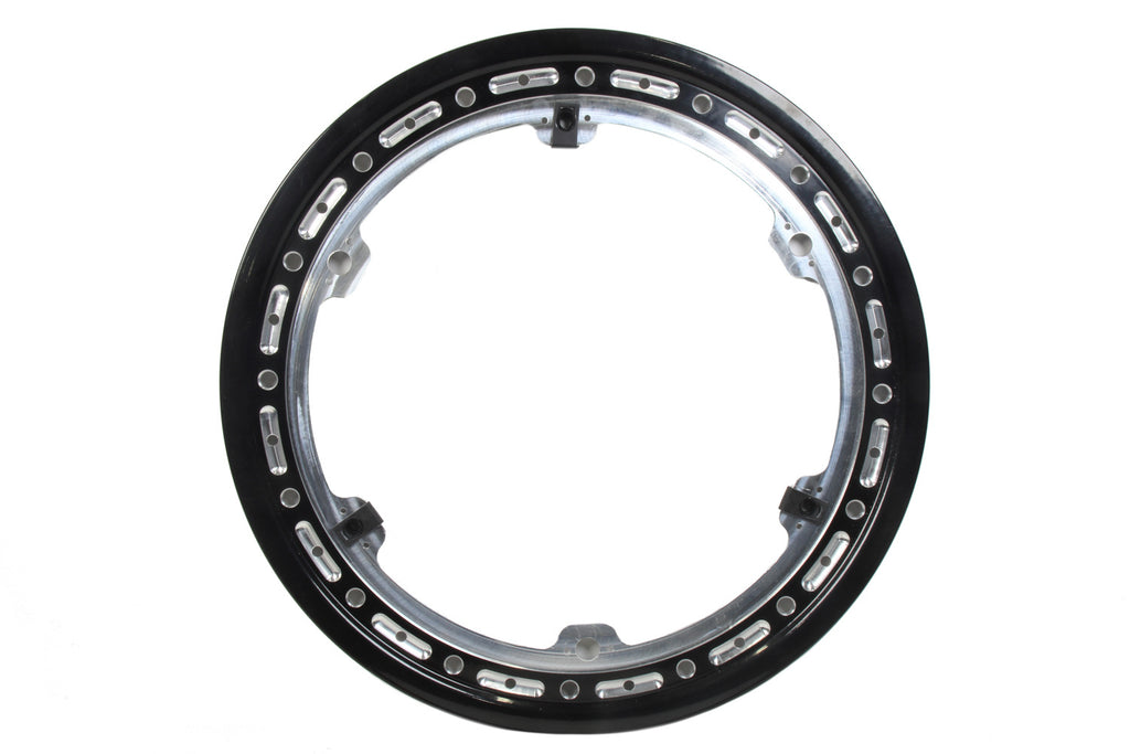 KEIZER ALUMINUM WHEELS, INC. W15BLTB - Beadlock Ring Black 15in w/3 Threaded Tabs image