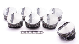 KB PERFORMANCE PISTONS 9907HC.030 - SBC Flat Top Piston Set 4.155 Bore -5cc image