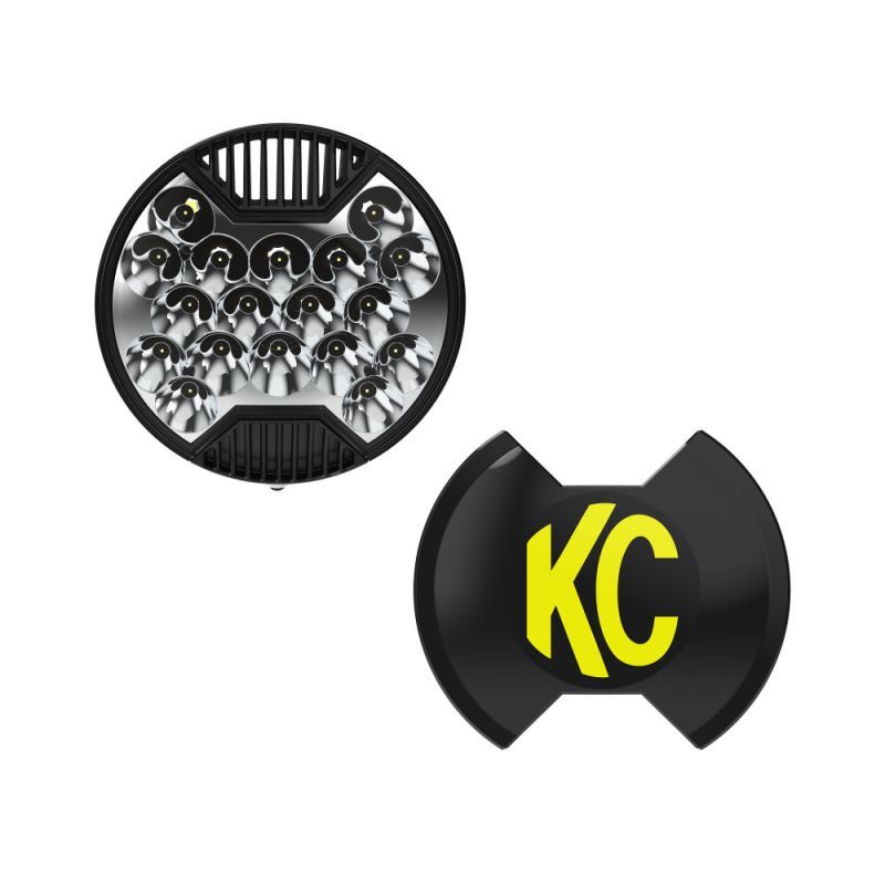 KC HILITES 1101 - SlimLite 8in LED Single Light Spot Beam image