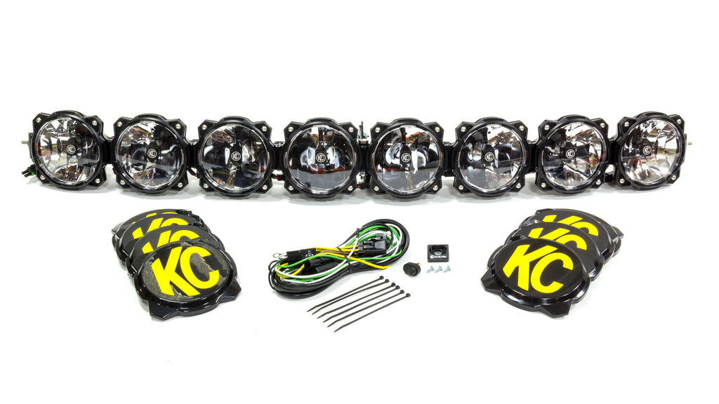 KC HILITES 91308 - Pro6 Gravity LED Light Bar 8 Light 50in image