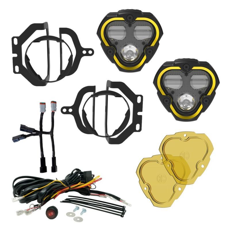 KC HILITES 97148 - Flex Era 3 Dual Mode SAE Fog Light Kit Pair image