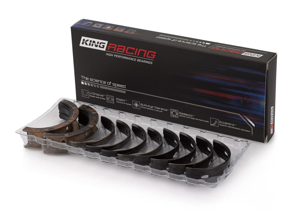 KING BEARINGS MB512XP - Main Bearing Set - Ford BDA image