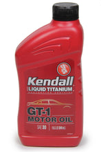 Load image into Gallery viewer, KENDALL OIL 1074971 - Kendall 30w Gt-1 Hi Perf Oil 1qt image