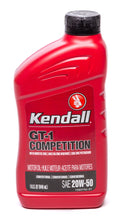 Load image into Gallery viewer, KENDALL OIL 1081174 - Kendall 20w50 GT-1 High Performance Oil 1qt image