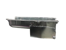 KEVKO OIL PANS & COMPONENTS 1086 - SBC Oil Pan Claimer 6qt LH Dipstick 57-79 image