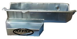 KEVKO OIL PANS & COMPONENTS 1090NRH - SBC Oil Pan Modified 7qt RH Dipstick 86-Up image