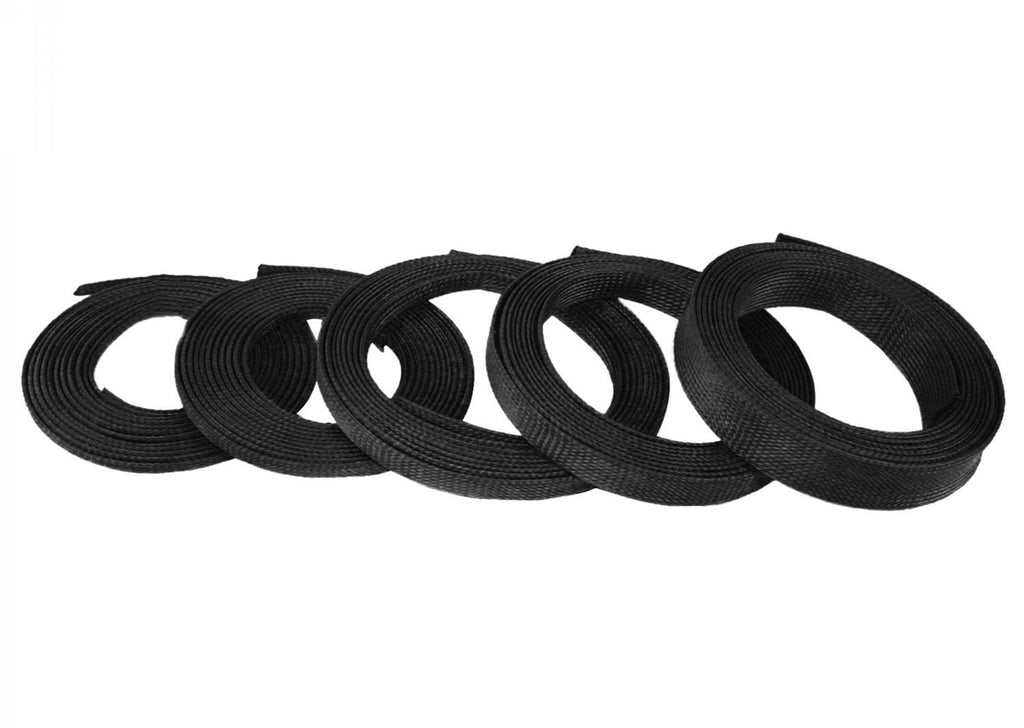 KEEP IT CLEAN KIC7ACD8 - Black Ultra Wrap Wire Lo om Variety Pack - 50 Ft image