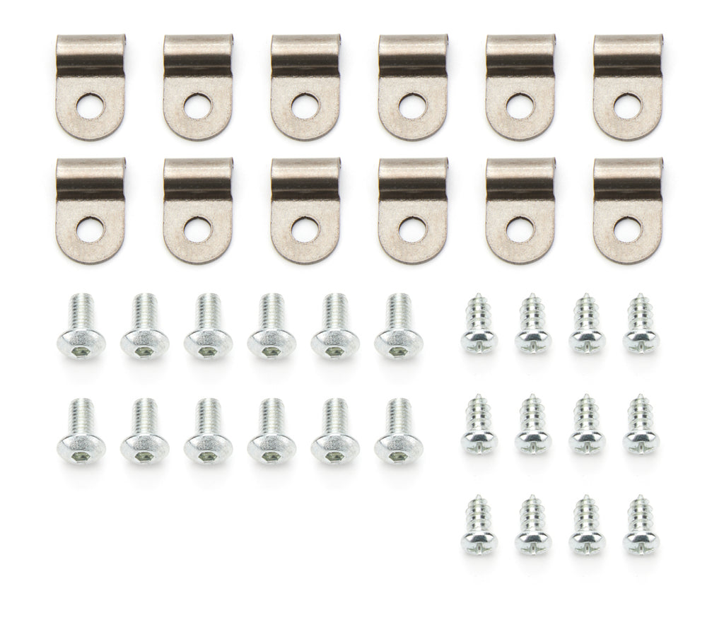 KEEP IT CLEAN KICLC3187 - 3/16in Stainless Steel Single Line Clamps 12Pk image