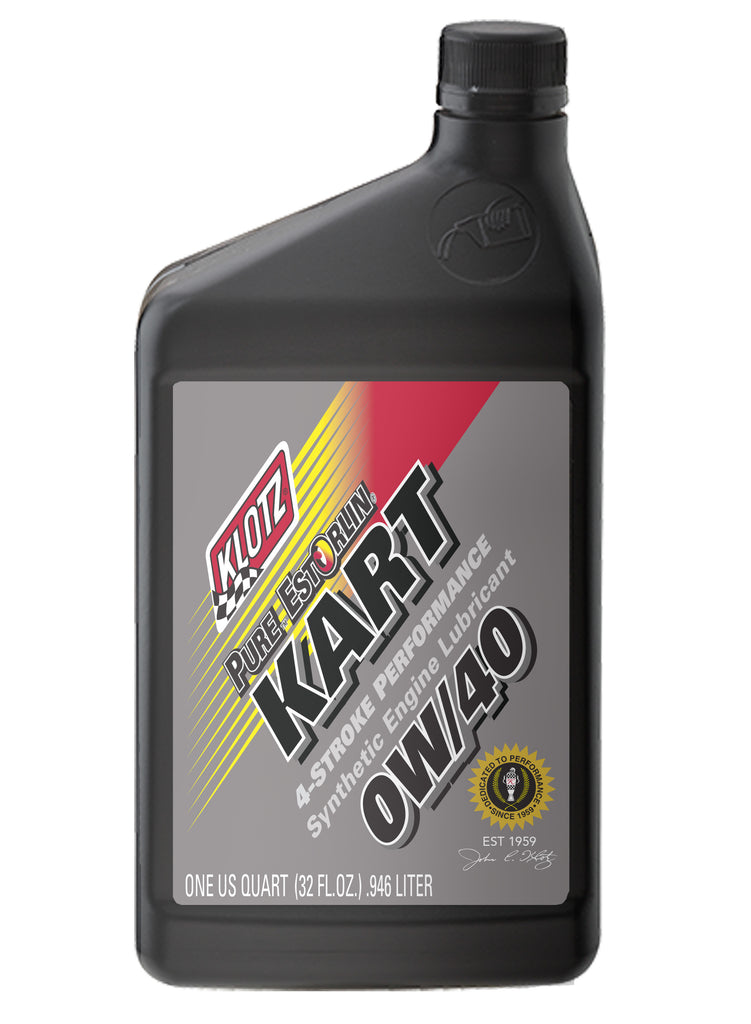 KLOTZ SYNTHETIC LUBRICANTS KE-240 - Pure Estorlin Kart 4 Stroke 0w40 1 Quart image