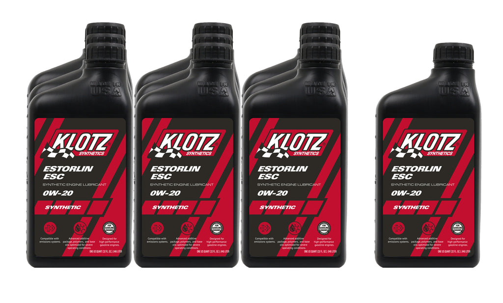 KLOTZ SYNTHETIC LUBRICANTS KE-420-10 - Estorlin ESC 0W-20 Case 1 Quart image