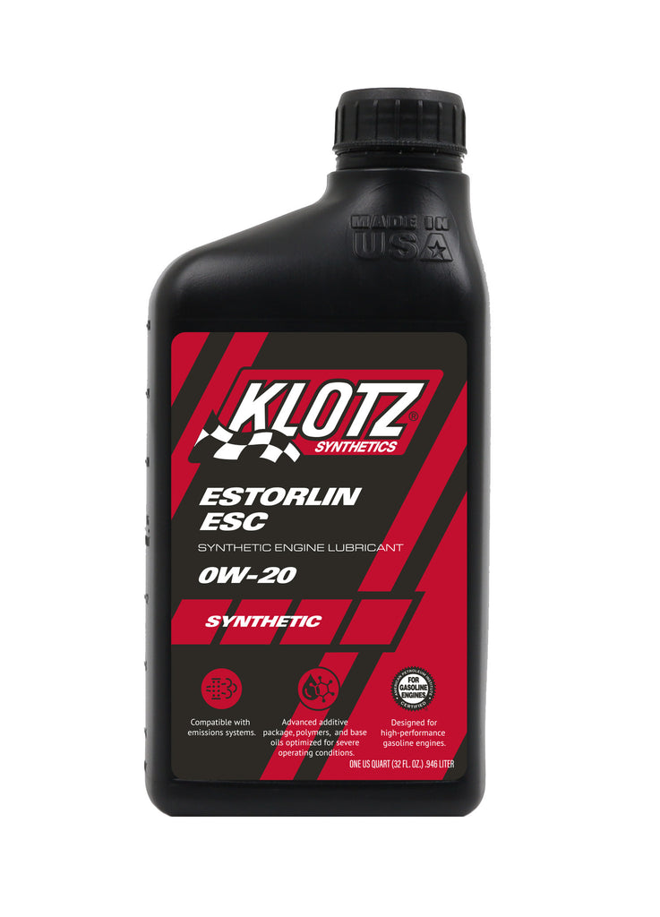 KLOTZ SYNTHETIC LUBRICANTS KE-420 - Estorlin ESC 0W-20 1 Quart image