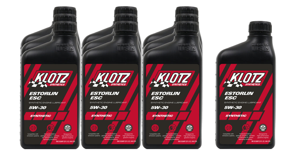 KLOTZ SYNTHETIC LUBRICANTS KE-435-10 - Estorlin ESC 5W-30 Case 1 Quart image