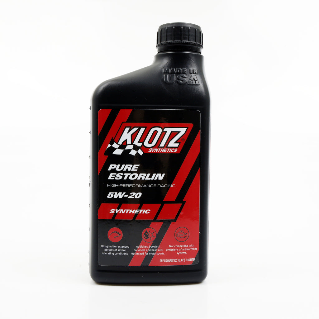 KLOTZ SYNTHETIC LUBRICANTS KE-925 - Pure Estorlin Synthetic Oil 5w20 1 Quart image