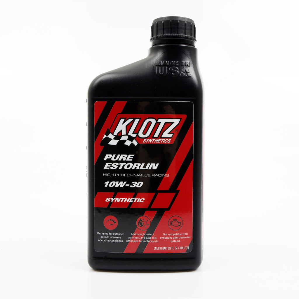 KLOTZ SYNTHETIC LUBRICANTS KE-930 - Pure Estorlin Synthetic Oil 10w30 1 Quart image