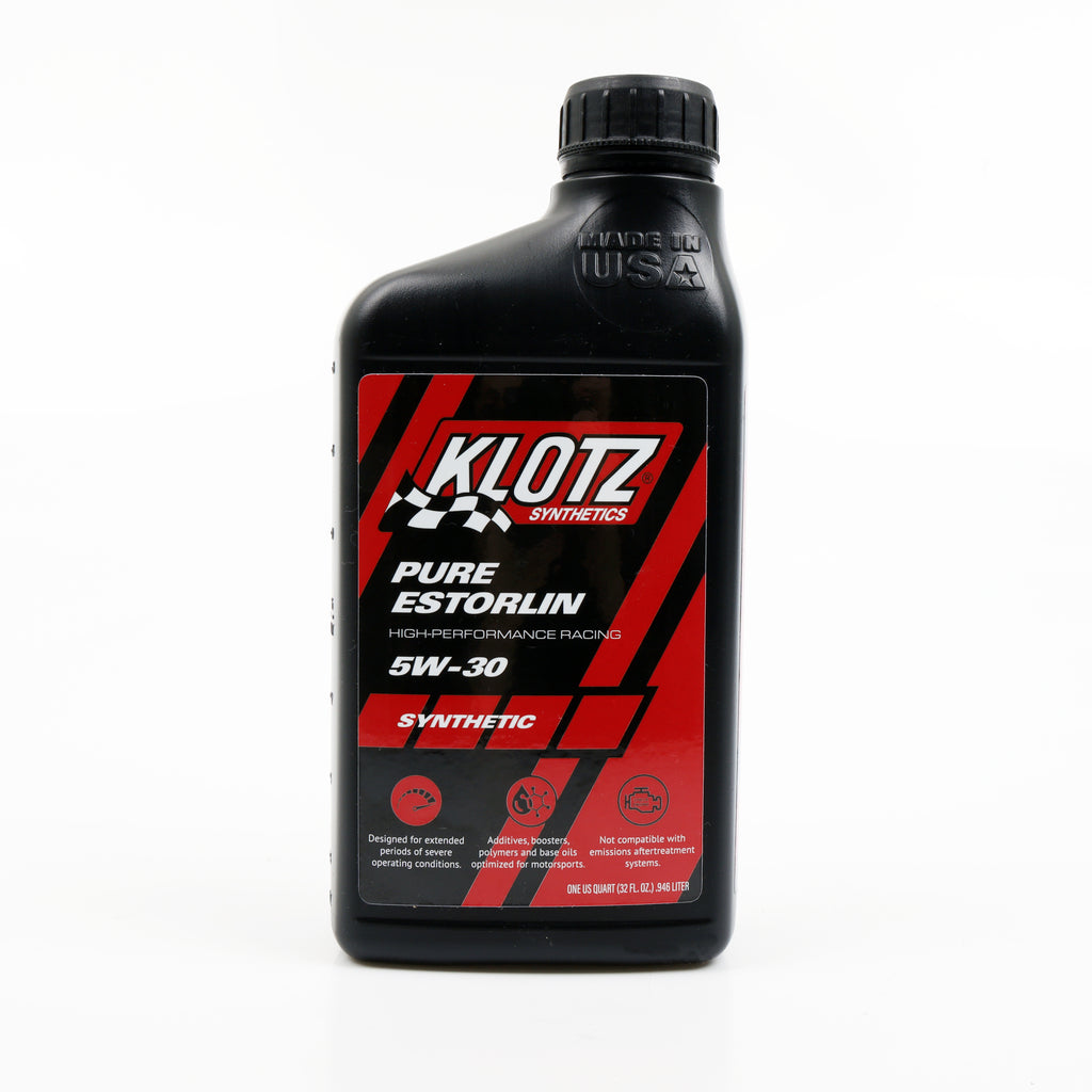 KLOTZ SYNTHETIC LUBRICANTS KE-935 - Pure Estorlin Synthetic Oil 5w30 1 Quart image