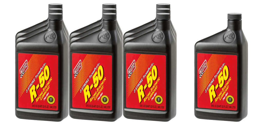 KLOTZ SYNTHETIC LUBRICANTS KL-104-10 - R-50 Racing Techniplate Case 1 Quart image