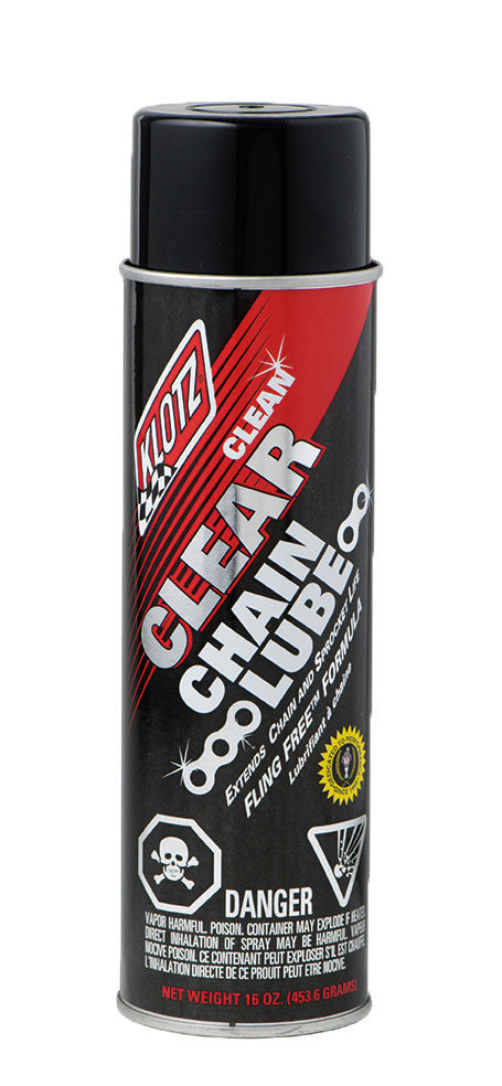 KLOTZ SYNTHETIC LUBRICANTS KL-611 - Clear Chain Lube 16 Ounces image