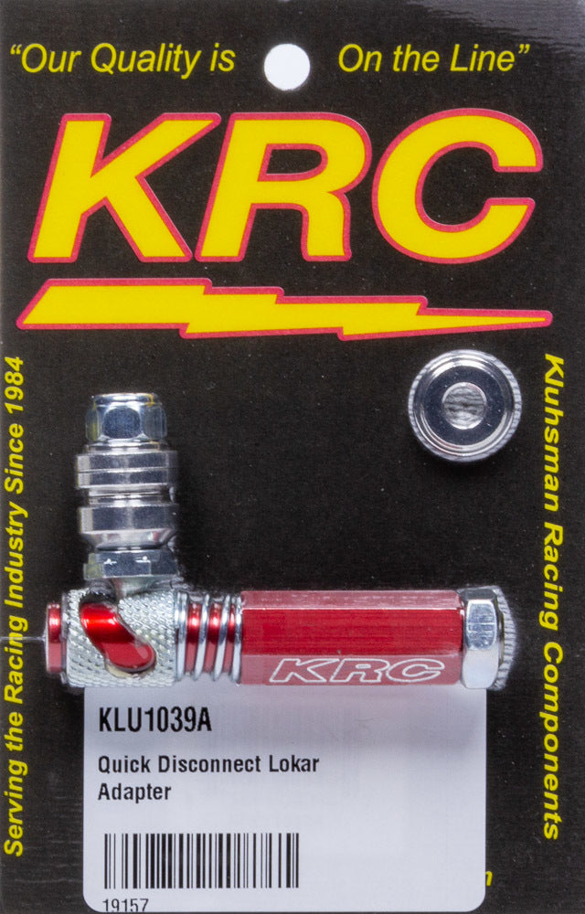 KLUHSMAN RACING PRODUCTS 1039A - Quick Disconnect Lokar Adapter image