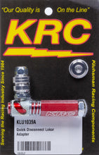 Load image into Gallery viewer, KLUHSMAN RACING PRODUCTS 1039A - Quick Disconnect Lokar Adapter image