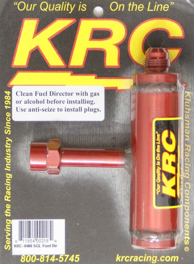 KLUHSMAN RACING PRODUCTS 4408 - Single Fuel Lock Directo (-8AN) image