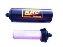 Load image into Gallery viewer, KLUHSMAN RACING PRODUCTS 4706BK - #6AN Stainless Fuel Filter image