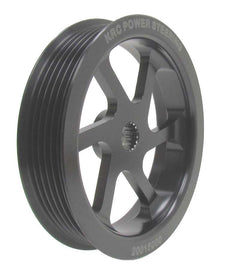 KRC POWER STEERING 20015000 - 4.2in 6-Rib Alum P/S Pump Pulley image