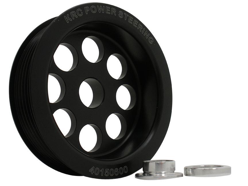 KRC POWER STEERING 40150600 - Alternator Pulley 6 Groove Serp 3.5in Diamtr image