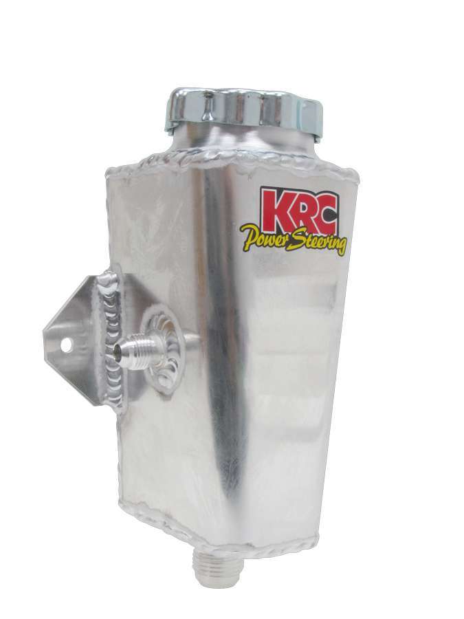 KRC POWER STEERING 91515000 - Reservoir Tank Flat Mount -6AN LH image